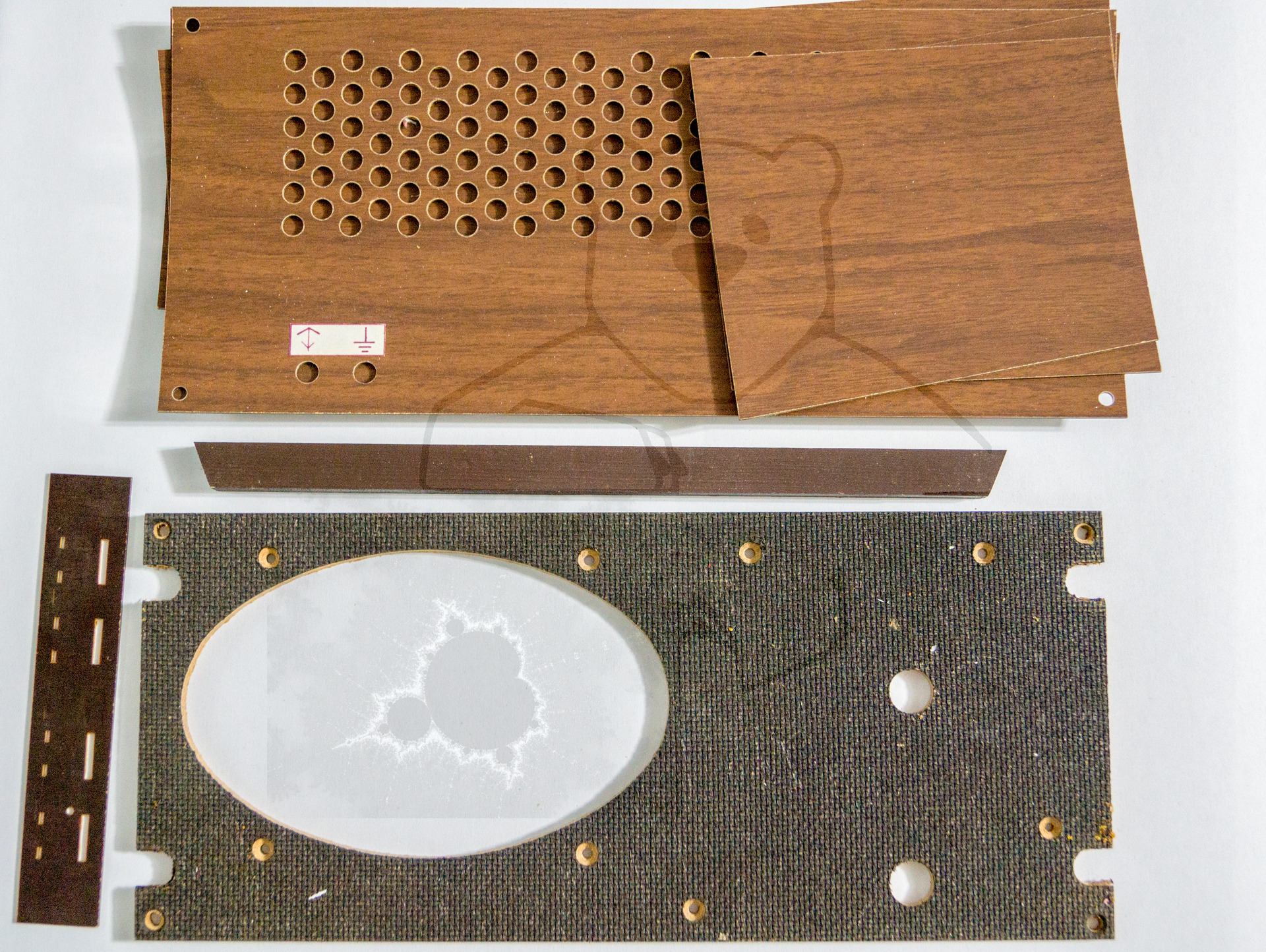 Kosmos Telefunken Kamerad - Mechanische Bauteile, Gehäuse